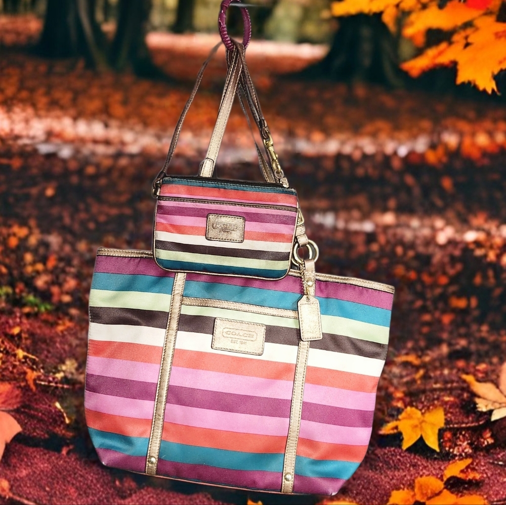 Coach Legacy Matching Tote Set